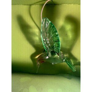 Evergreen Solar Mobile. Solar powered, Color changing. Hummingbirds.